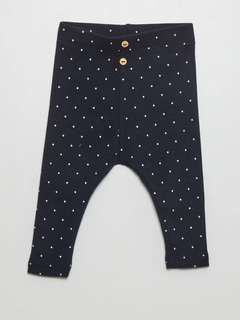 Legging long à motif Marine