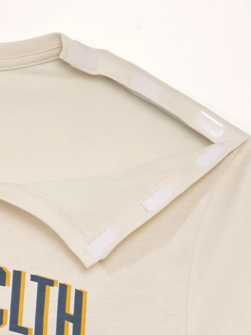 T shirt en jersey So Easy Beige