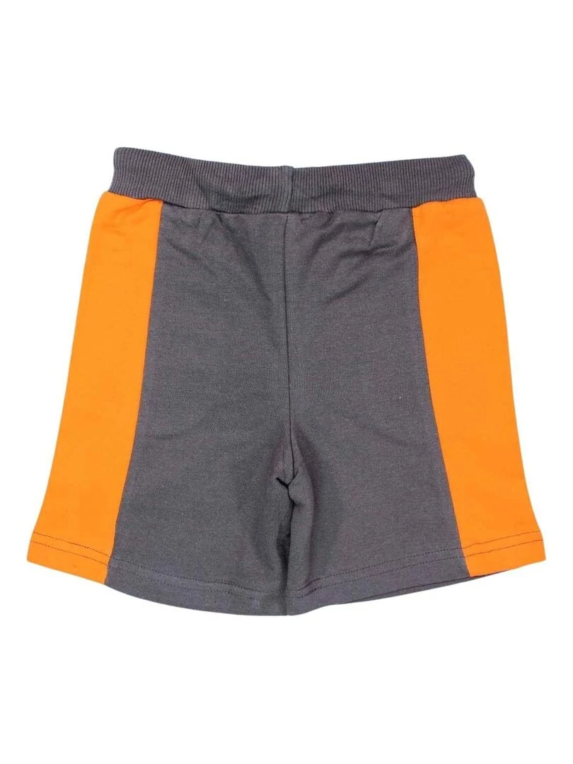 Disney Short garçon imprimé Naruto en coton Gris