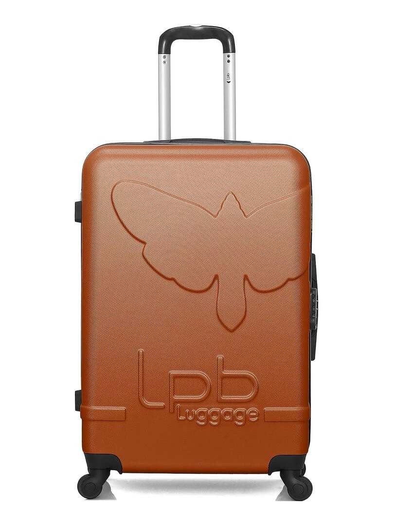 LPB LUGGAGE   SET DE 3 ABS NORINE A 4 ROUES   Rouge