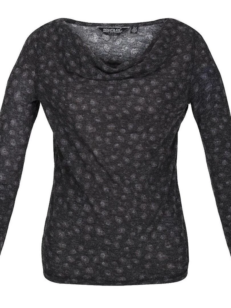 Regatta Haut FRAYDA Noir Gris