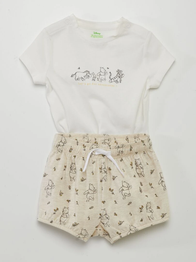 Body en jersey 'Disney' Blanc