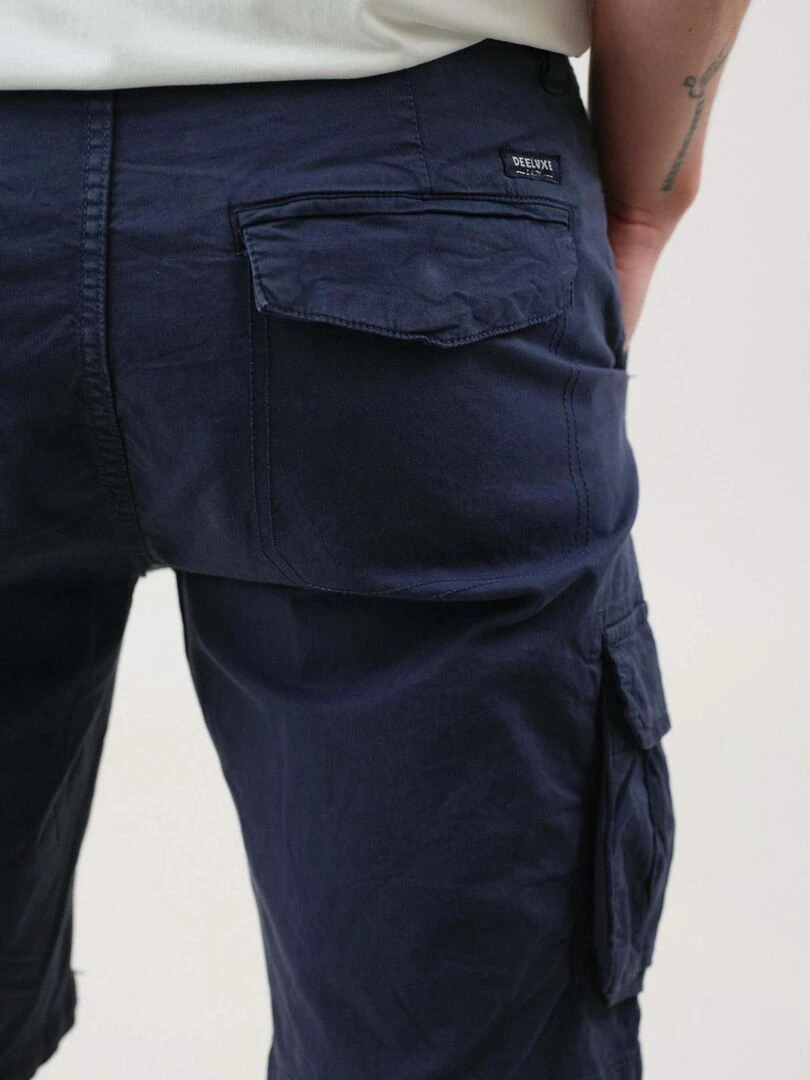 Bermuda casual pour homme 'Deeluxe'   Bleu nuit