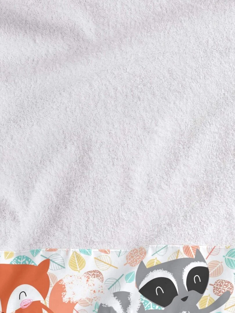 Lot de serviettes Fantasy "Happyfriday"   Blanc