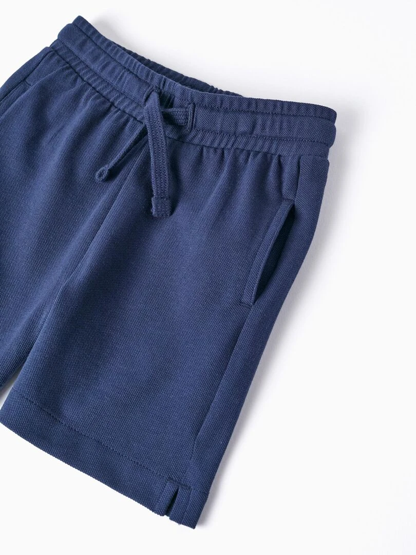 T shirt Polo + Short en Coton pour Bébé Garçon   Bleu