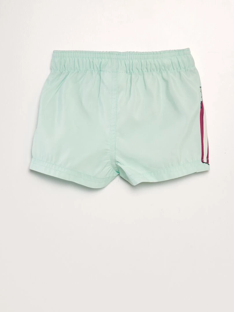 Short de bain 'Stitch'   Vert