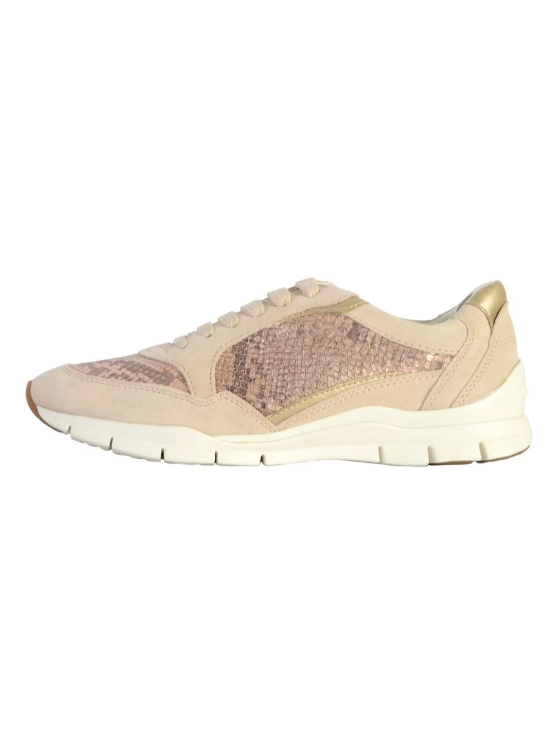 Basket Cuir Geox Sukie Rose