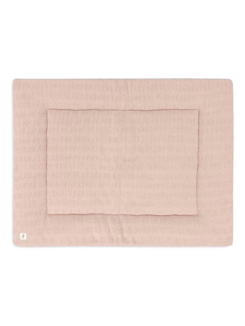 Tapis de jeu Grain Knit Wild Rose (75 x 95 cm) Rose