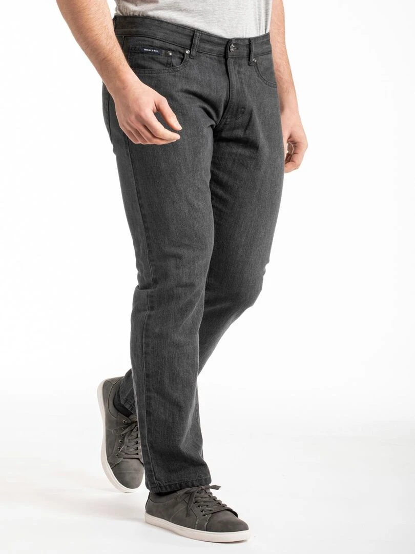 Jeans RL70 coton coupe droite PAULO 'Rica Lewis'   Gris