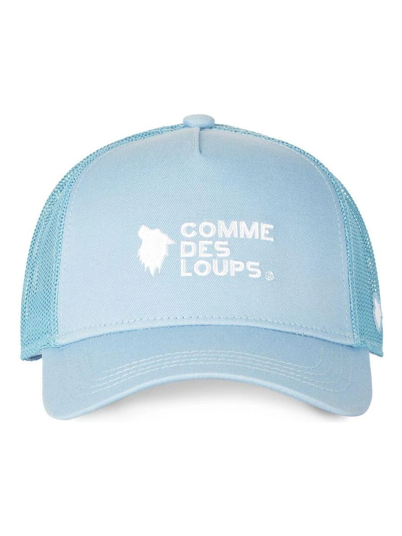 Casquette avec filet uni Class Comme Des Loups Bleu