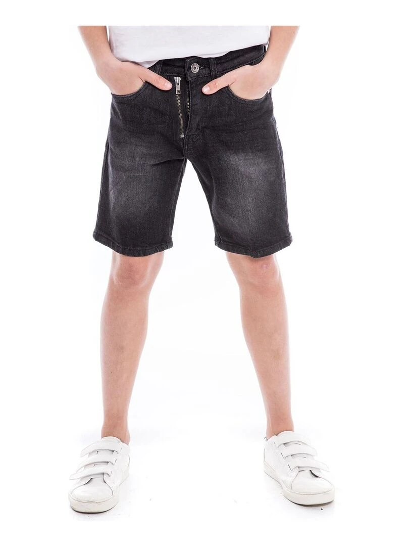 Bermuda en jean slim BILLING BOY Noir