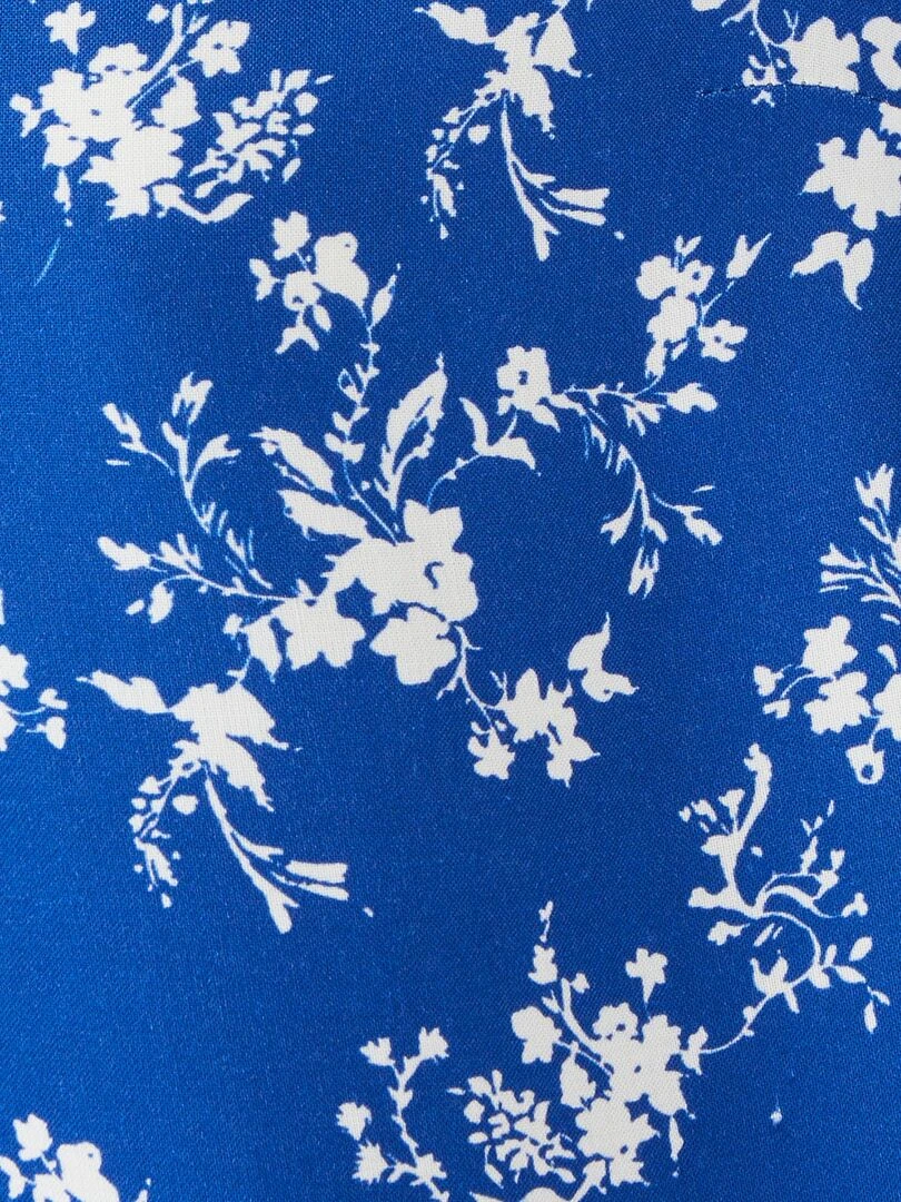 Tunique imprimé floral   Damart   Bleu