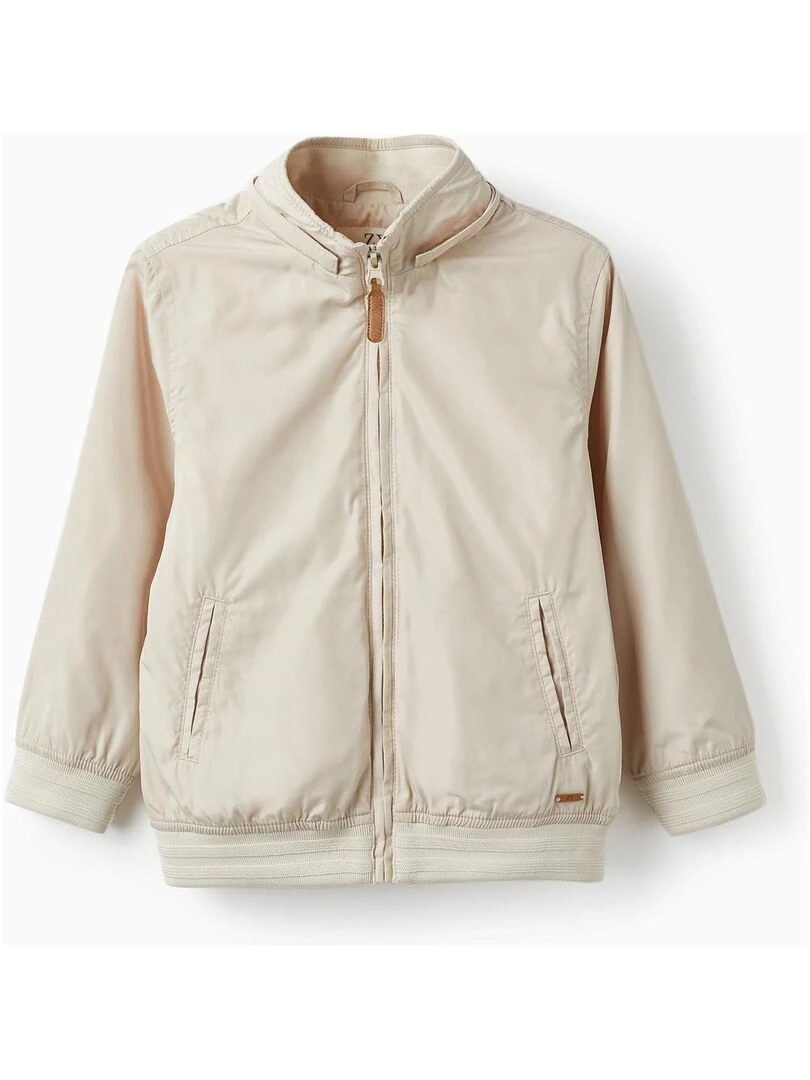 Manteau avec Capuche Amovible pour Garçon ATLANTIC COMPANY Beige clair