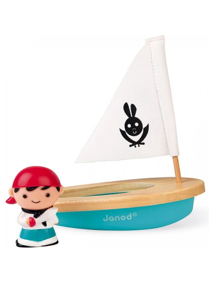 John mouss et son navire jeu de bain Bleu turquoise