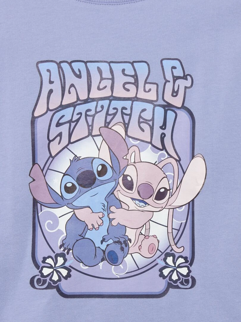 T shirt 'Disney' 'Stitch' Bleu