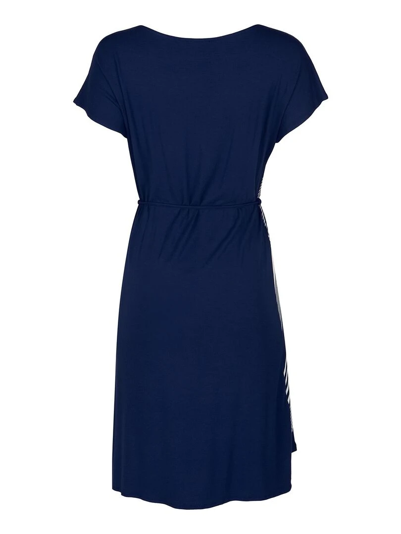 Robe estivale manches courtes Quinby   Bleu