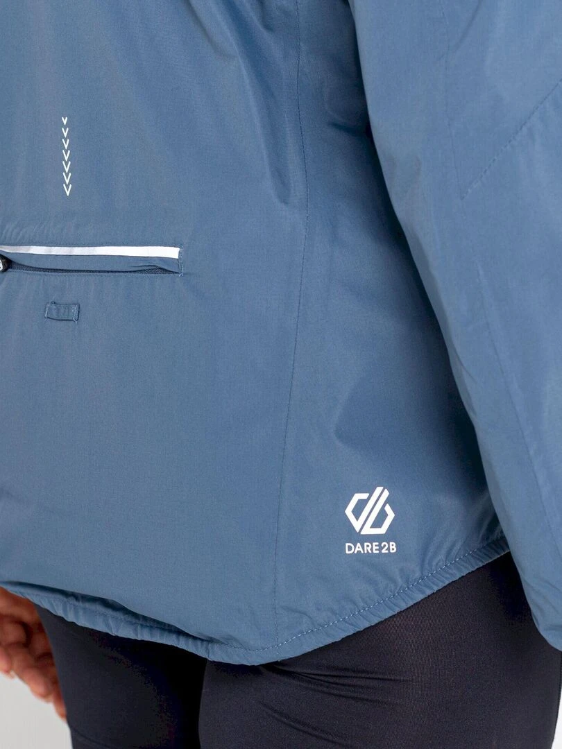 Dare 2B   Veste imperméable MEDIANT   Bleu Gris