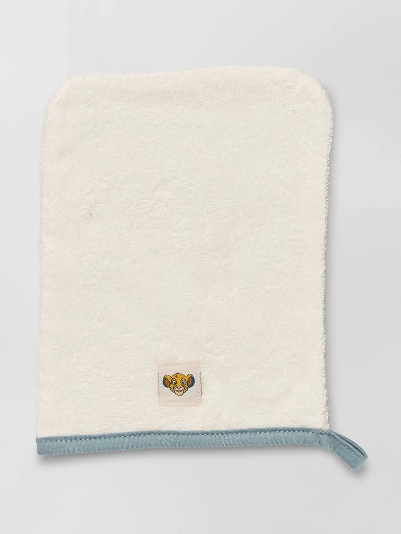 Cape de bain + gant de toilette   simba