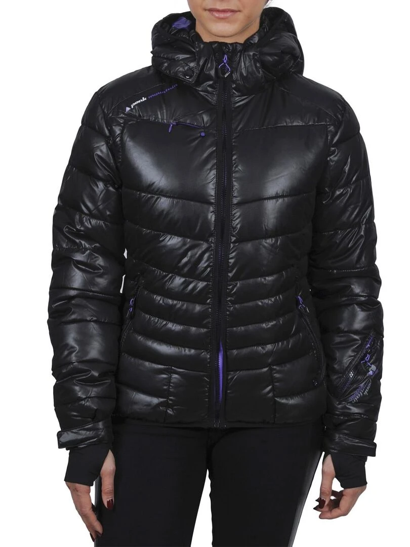 Doudoune de ski femme ALPINE PEAK MOUNTAIN Noir Noir