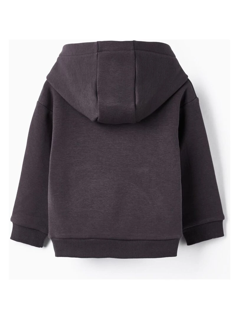 Sweat à capuche pour bébé garçon 'Je suis un enfant viking'   NORTHERN CALLING   Gris foncé