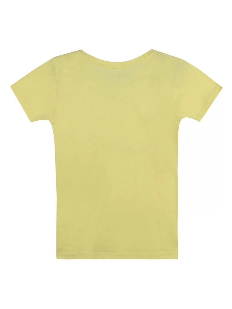 T shirt col v MADDY   Gérard Pasquier   Jaune