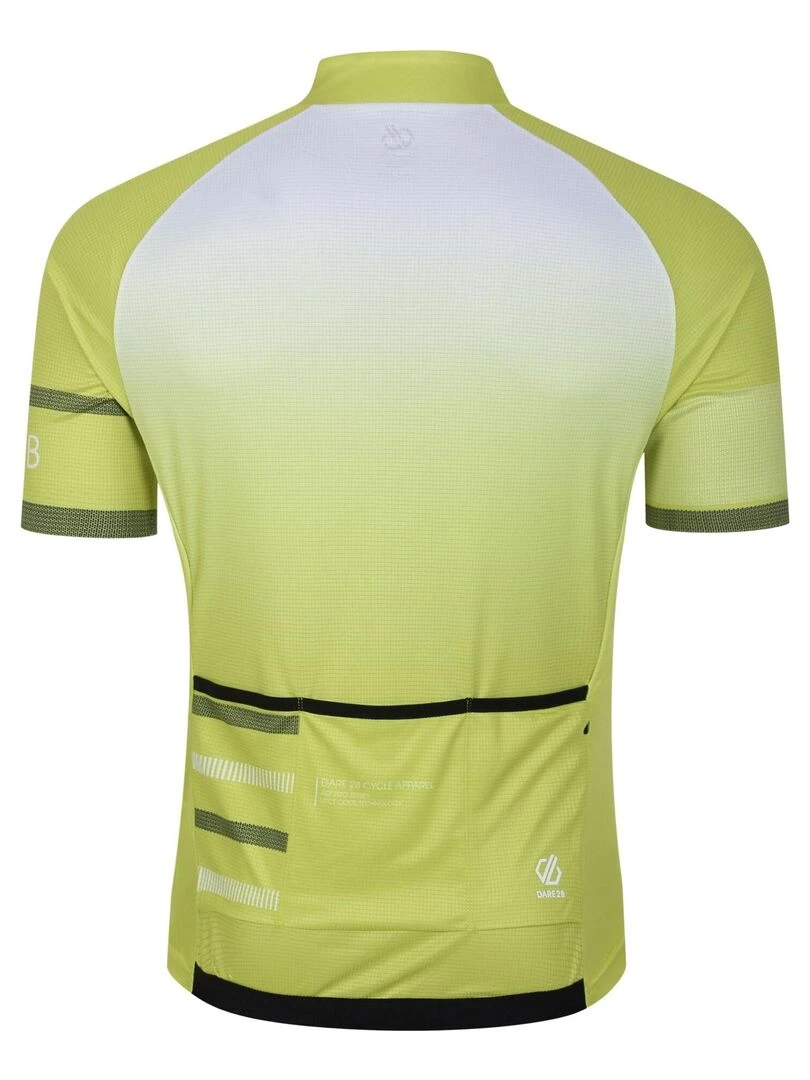 Dare 2B Maillot de cyclisme REVOLVING Jaune