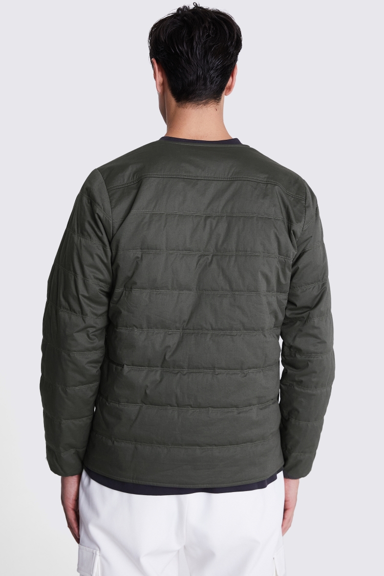 Light Grey Structured Shacket    Buy Online at Moss