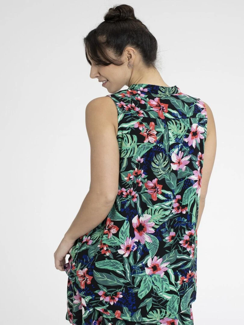 Top  TROPIQUE   Gérard Pasquier   Vert