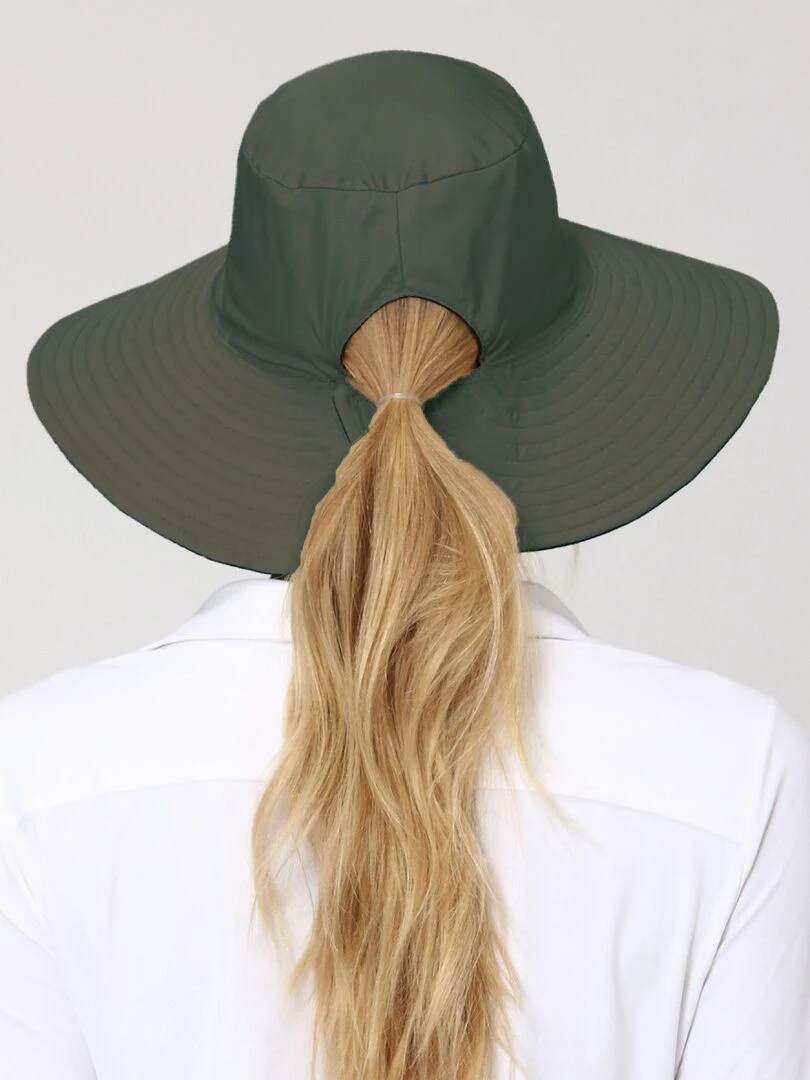 Chapeau souple/capeline San Diego Preto Verde Upf50+   Noir