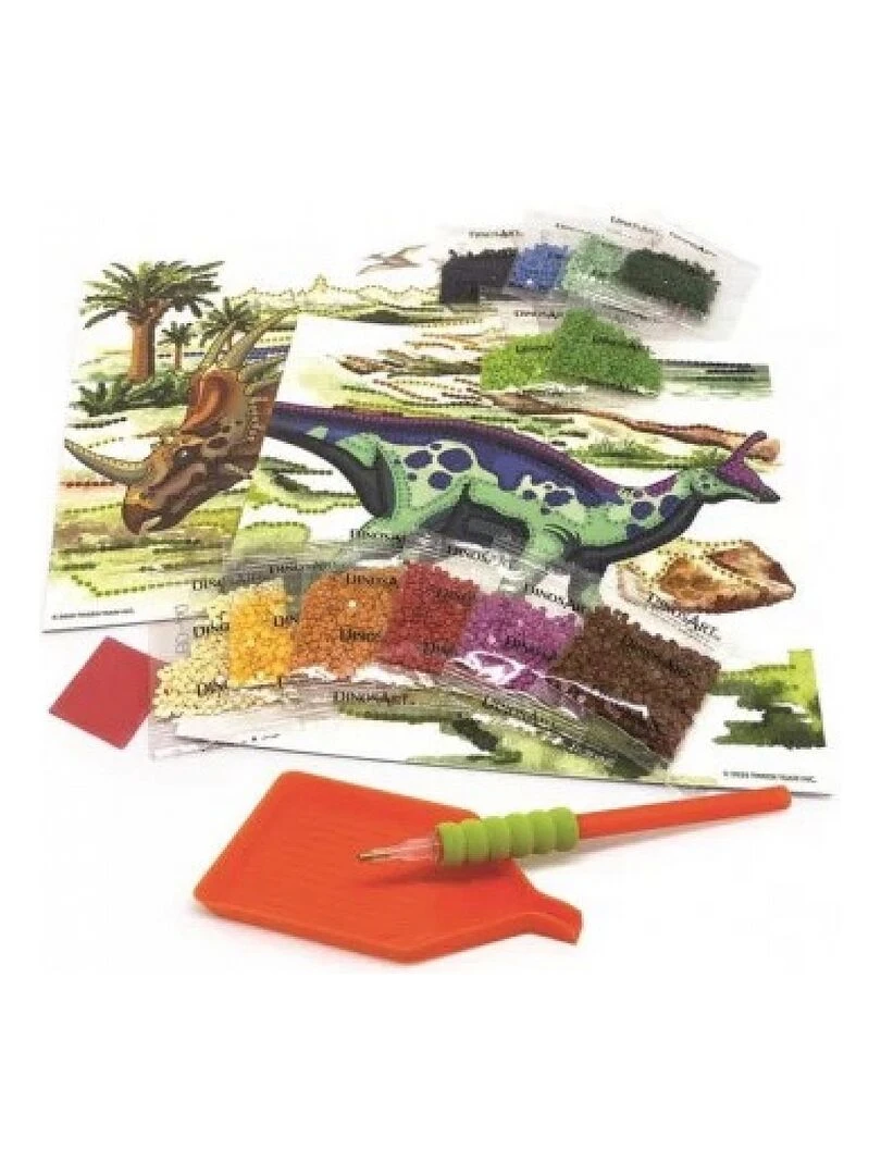 Strass Par Numeros Dinosaure 'dinosart'   N/A