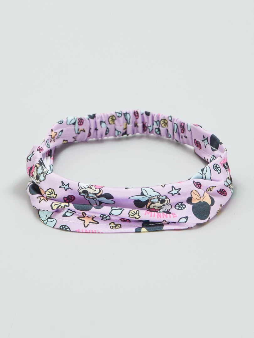Bandeau d'été élastique 'Minnie' Violet
