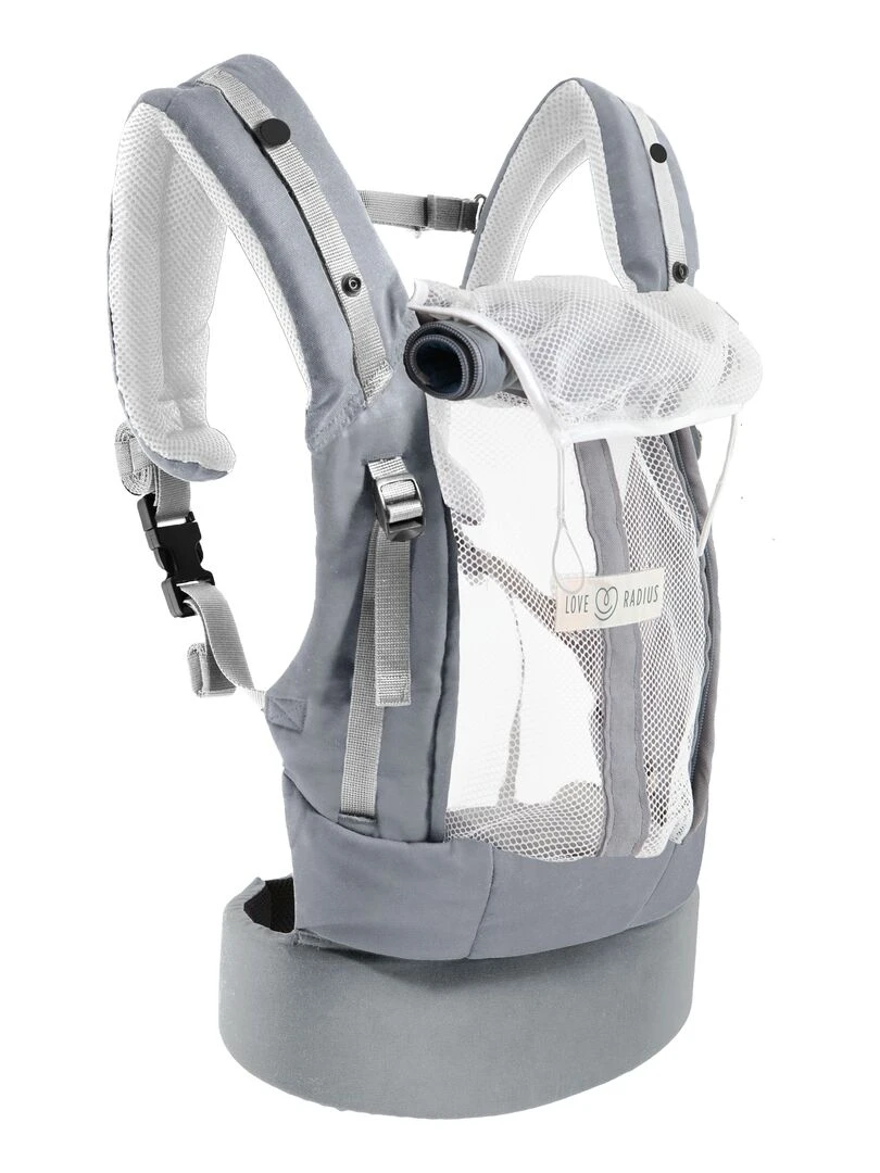 Porte bébé PhysioCarrier 4m+   TOUT GRIS   Gris