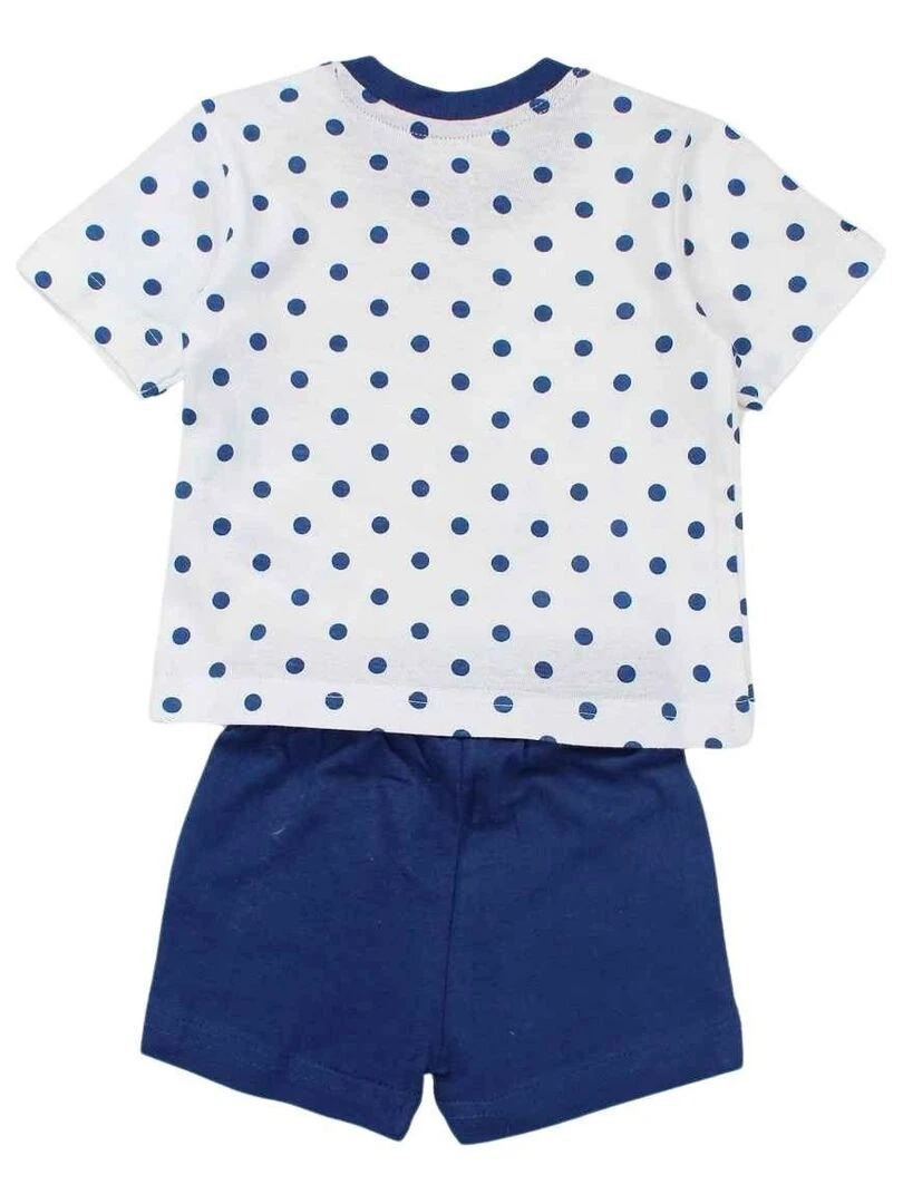 Disney Ensemble T shirt short bébé fille Imprimé Minnie Bleu marine