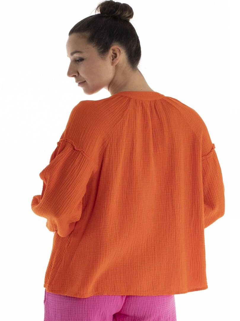 Chemisier  CALY   Gérard Pasquier   Orange