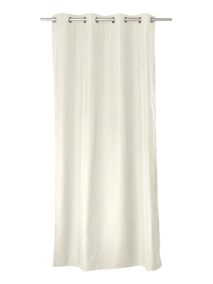 Rideau occultant thermique 140x240 Guimauve écru   Blanc