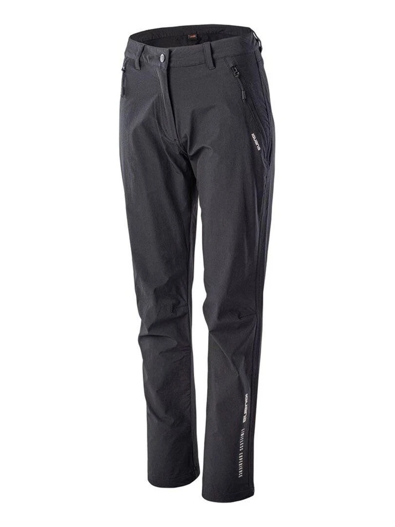 Iguana   Pantalon de randonnée BENITA   Noir