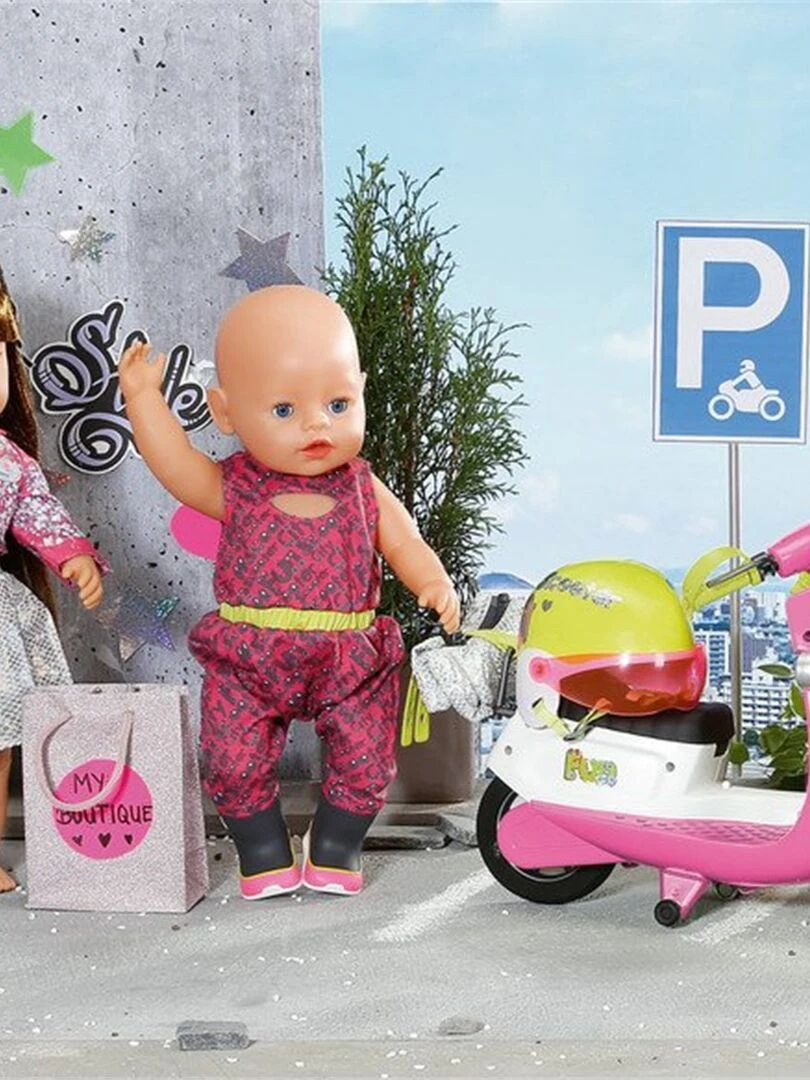 Baby born City Deluxe Scooter combinaison 43 cm   N/A