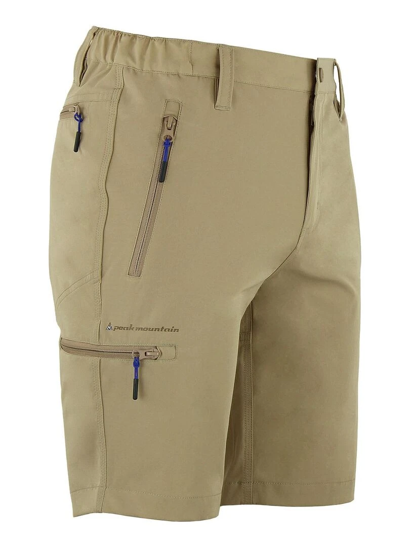 Short de randonnée homme CESSOR   PEAK MOUNTAIN   Beige