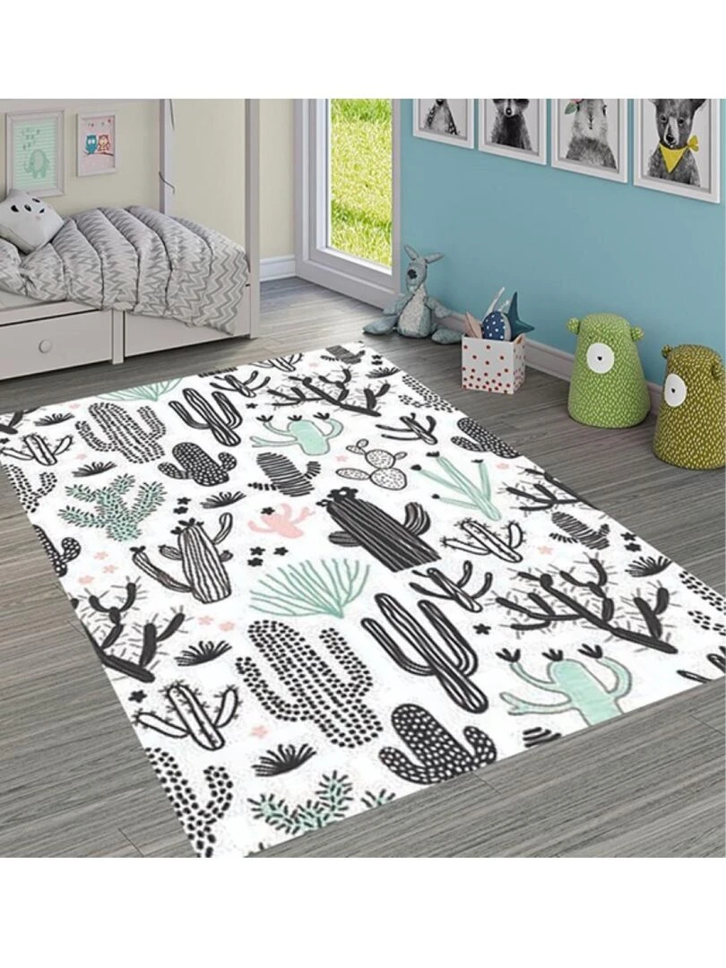 Tapis Enfant CACTUS   Ecru