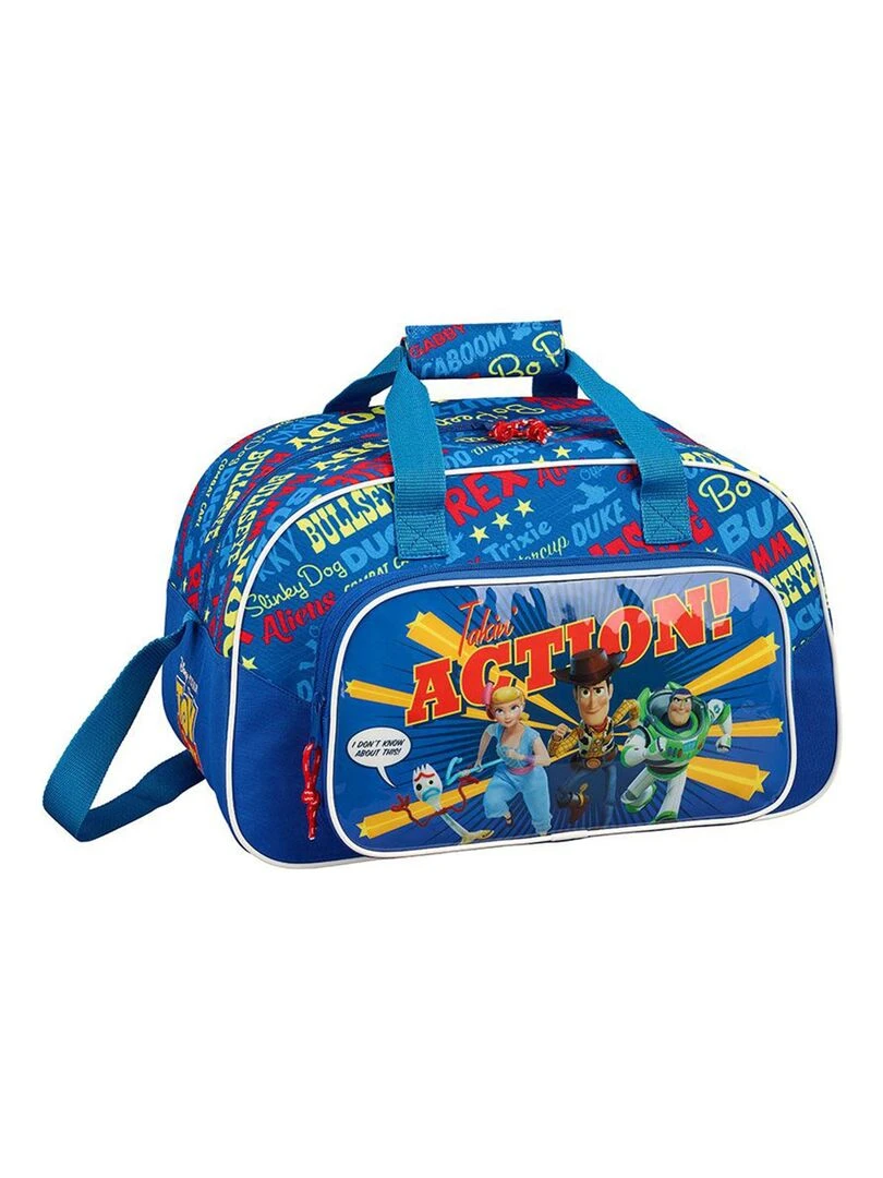 Sac de Sport Enfant Buzz et Woody Bleu