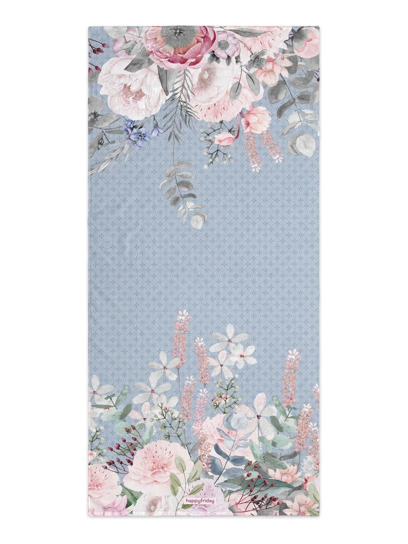 Serviette Soft bouquet "Happyfriday"   Blanc