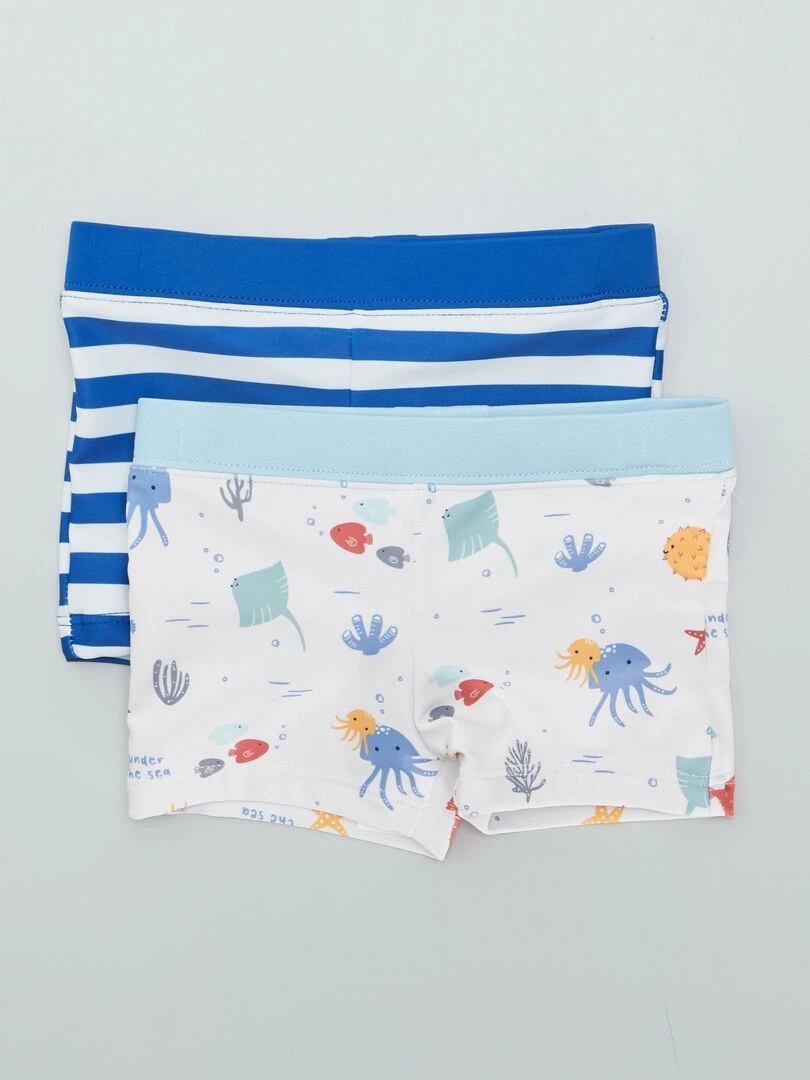 Lot de 2 boxers de bain Mer
