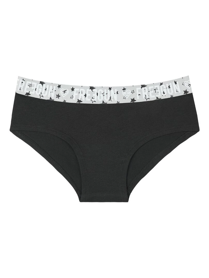 Lot de 3 boxers fille en coton Freegun   Vert
