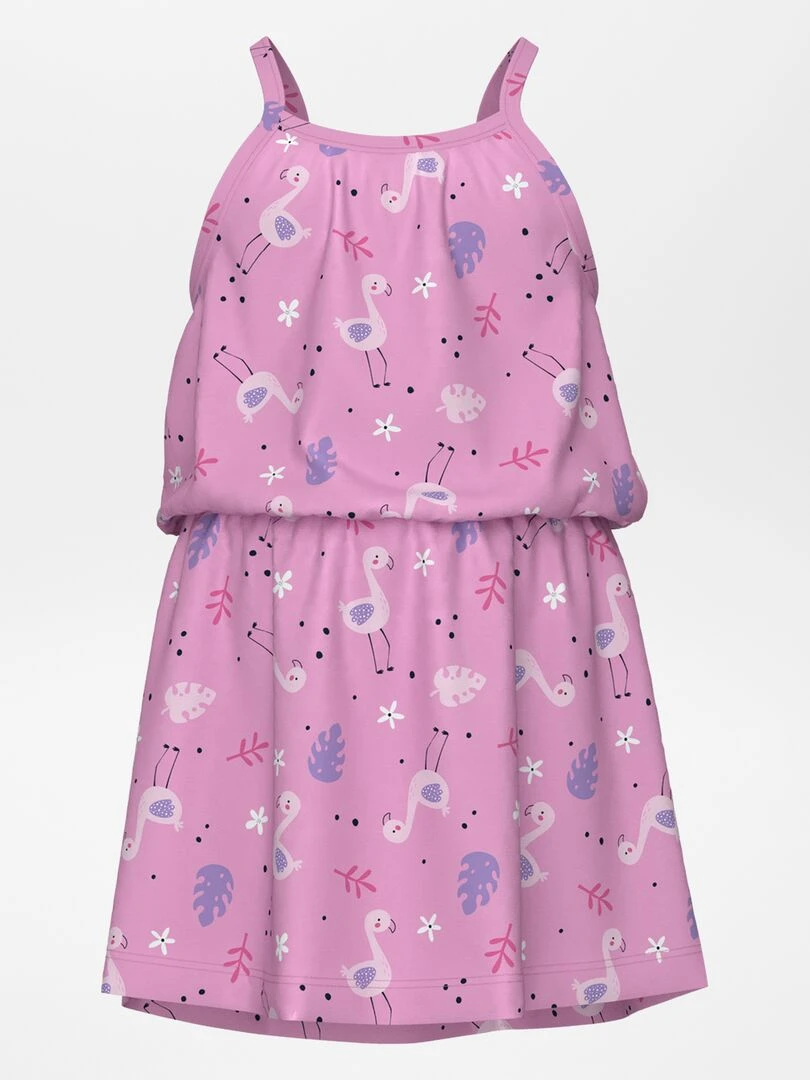 Lot de 2 robes en jersey   Rose