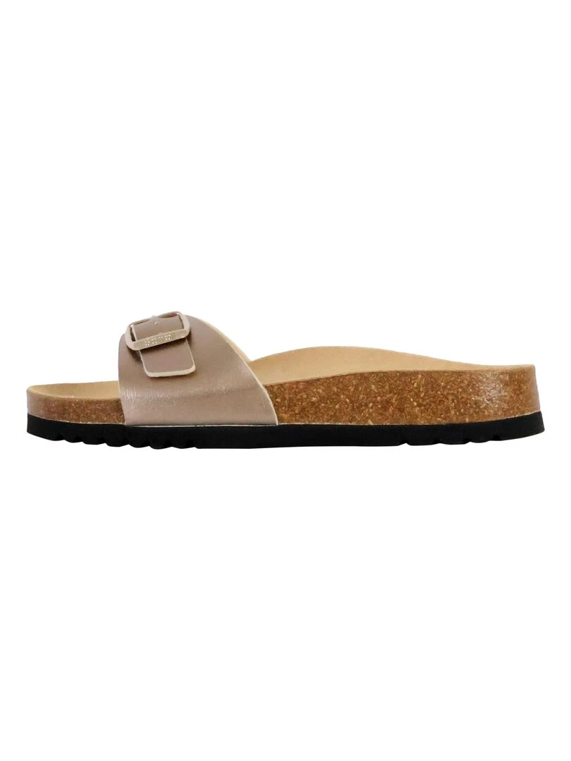 Mules Cuir Scholl Estelle Gris