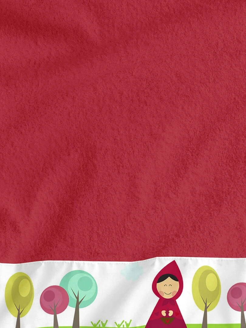 Lot de serviettes Grandma "Happyfriday"   Rouge