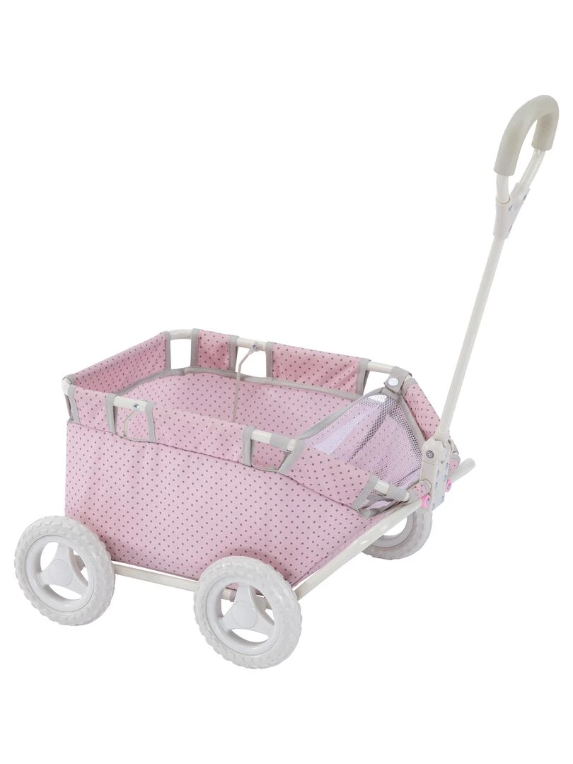Chariot à poupée poupon accessoire enfannt rose Olivia’s Little World OL 00007 N/A
