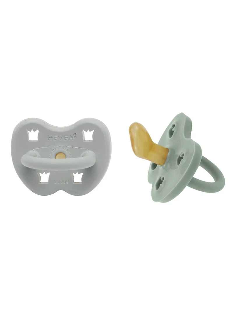 Lot de 2 tétines physiologiques Gorgeous grey et Sage 3 36 mois Multicolore