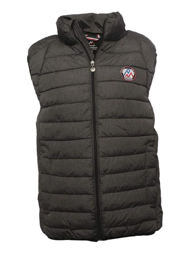Doudoune sans manches homme CENO PEAK MOUNTAIN Gris foncé