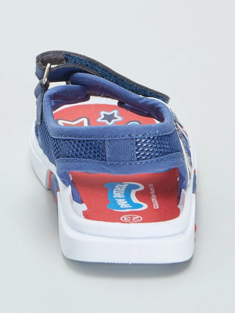 Sandales à scratchs 'Pat 'Patrouille'   bleu